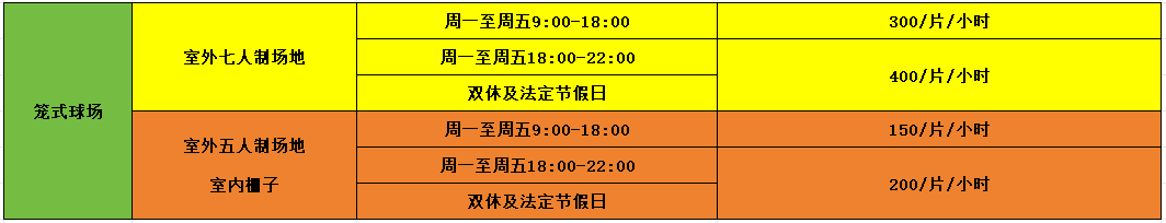 彩神v中心其他场地租赁收费标准